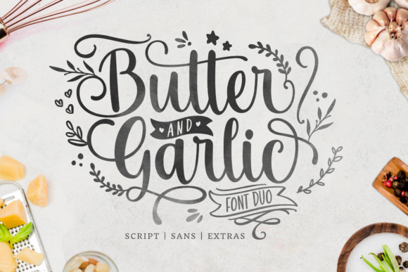 Butter and Garlic: Crafting Warmth in Modern Typography
