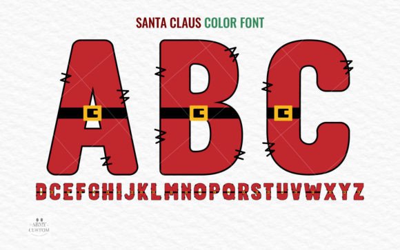 Christmas Santa Font: Festive Charm for Your Creative Projects