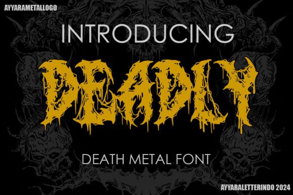 Deadly: A Black Letter Typeface for Bold Branding