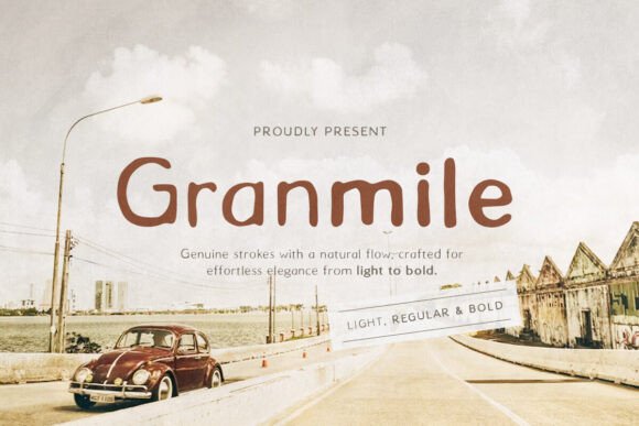 Granmile: The Handwritten Sans That Feels Like Your Brand