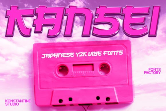 Kansei: The Y2K Font Making a Comeback in Modern Design