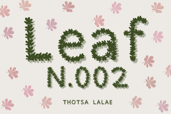 Leaf N.002: A Botanical Accent for Modern Design