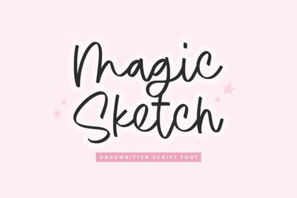 Magic Sketch: The Handwritten Font with Authentic Character