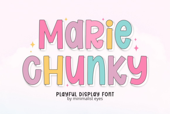 Marie Chunky: A Typeface That Pops with Personality