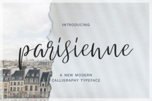 Parisienne: A Modern Calligraphy Font for Elegant Projects