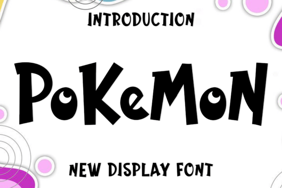 Pokemon Font: A Friendly, Hand-Drawn Typeface for Creative Projects